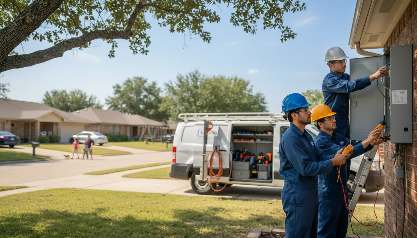 Certified electrician providing emergency electrical services in Neola, IA